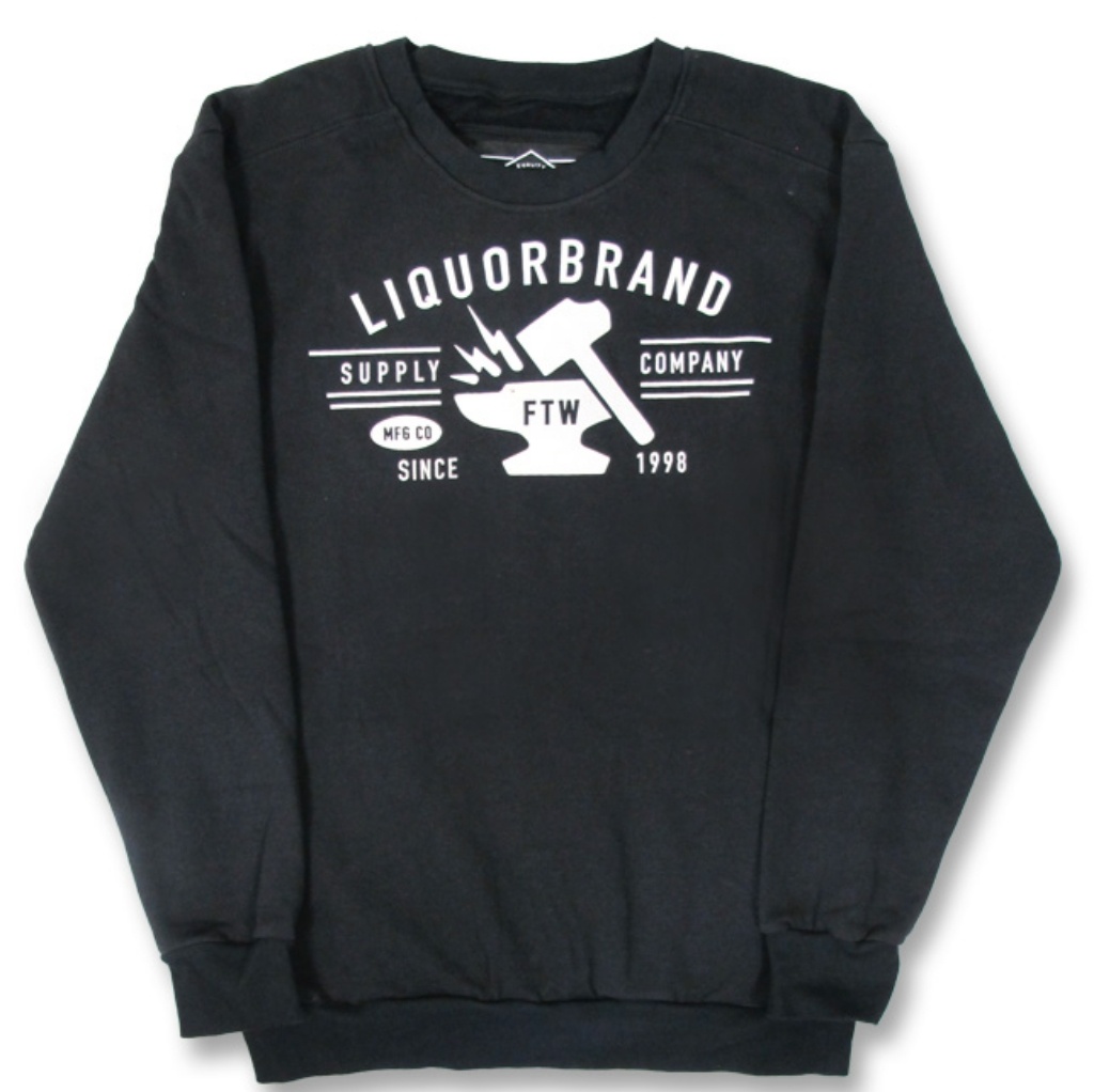 Liquor Brand Supply Company Sweatshirt Xxl
